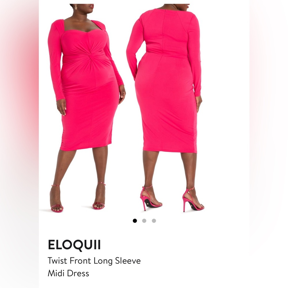ELOQUII MIDI Dress Worn Once!